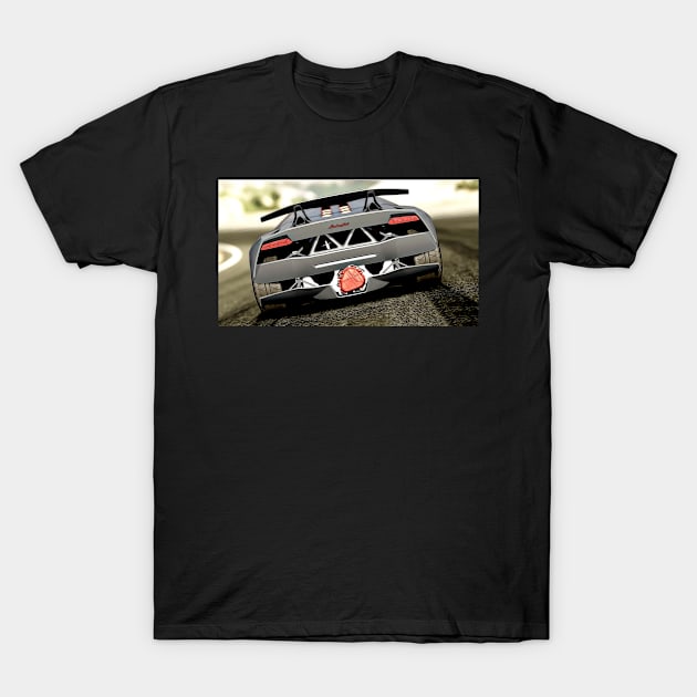 Sesto Elemento Cartoon T-Shirt by SynchroDesign